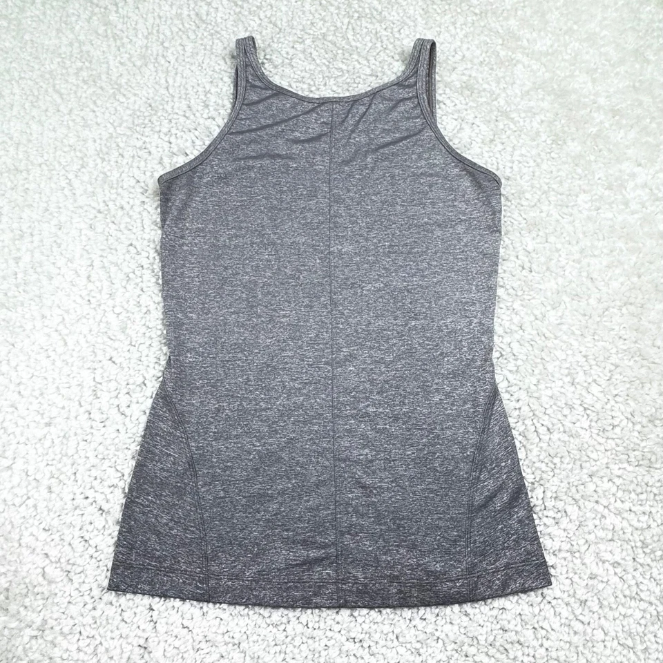Camiseta sin mangas Lululemon espalda baja gris plata ajustada para mujer 2 Foto 1 de 4