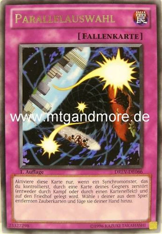 Yu-Gi-Oh 1x Parallelauswahl - - - DREV - Bild 1 von 1