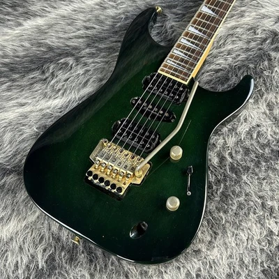 [Grover Jackson] STL-P80 Green Gold Hardware Made in JPN ST Type Guitarra Elé... - Imagen 1 de 4