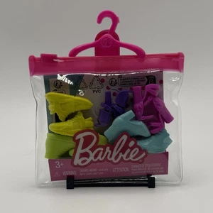 Barbie Accessoire Fashion Schuhpaket Fashionista 5 Paar Schuhe Stiefel Sneaker - Bild 1 von 2