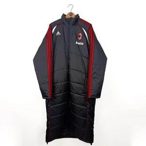 GIACCONE MILAN ADIDAS PIUMINO ALLENAMENTO TRAINING PADDED BENCH COAT 2008-2009 - Foto 1 di 8