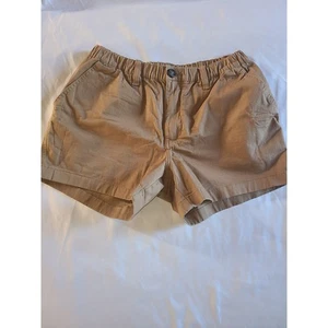 Pantalones Cortos Chubbies Caqui Algodón Cintura Elástica Para Hombre Medianos 4 Pulgadas Entrepierna Informales - Imagen 1 de 24