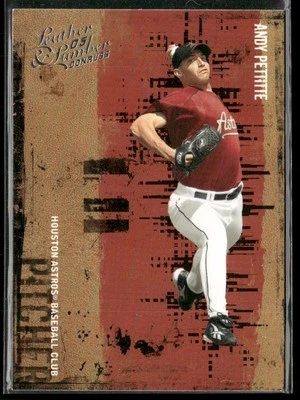 Andy Pettitte 2005 Donruss Leather & Lumber #8 Houston Astros - Image 1 of 2