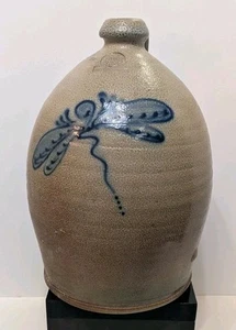 2004 Rowe Pottery Dragonfly Beehive Jug Historical Collection - Picture 1 of 6
