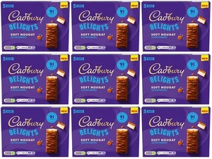 9 x Cadbury Delights Salted Caramel 5Pk - 110GM - Picture 1 of 2