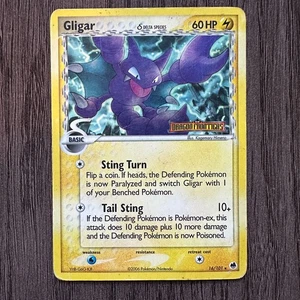 Gligar (Delta Species) 16/101 Dragon Frontiers Reverse Holo HP Pokemon Card TCG - Picture 1 of 11