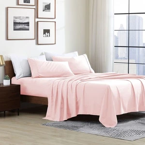 Swift Home Double Brushed Ultra Soft Microfiber Sheets - Picture 1 of 80