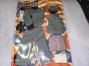 In the Past Toys Civil War Uniform Grey Vest Set 1/6 - Picture 1 of 4