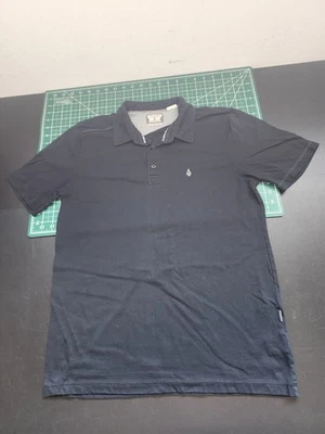 Volcom Black Polo Shirt Classic Size Small - Image 1 of 4