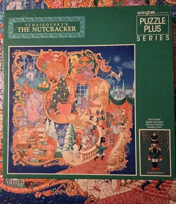 Vintage Tchaikovsky The Nutcracker Jigsaw Puzzle 500 Piece Springbok Hallmark - Image 1 of 4