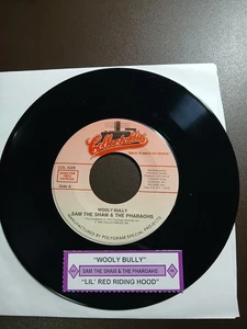 SAM THE SHAM & THE PHARAOHS Wooly Bully / Lil Red Riding Hood 45 w/Title Strip - Foto 1 di 2