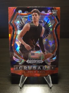 2020-21 Panini Prizm Draft Picks - Crusade LaMelo Ball #83 Red Ice Prizm (RC) - Bild 1 von 2