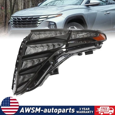 For 2022 2024 2023 Hyundai Tucson LED DRL Headlight Left Driver Side 92207CW010 - Image 1 of 4