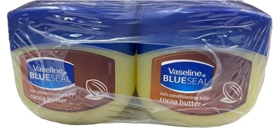Vaseline Cocoa Butter 2x 250ml Moisturising Jelly | Dry Skin Care | New Sealed