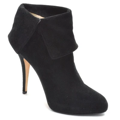 Mujeres Enio Silla for Le Silla Botines con Puños 36/6 Negro Gamuza Botas Zapatos Nuevos Foto 1 de 4