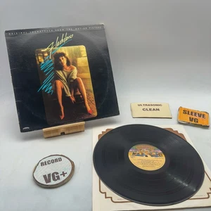Various- Flashdance (Original Soundtrac... VG+/VG Ultrasonic Clean 1983 - Imagen 1 de 3