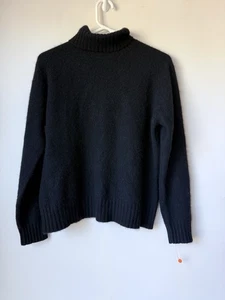 Pursuits Ltd Pullover Herren Medium schwarz Kaschmir Rollkragenpullover weicher Strick - Bild 1 von 5