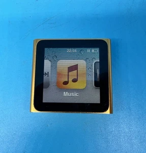 Apple IPOD NANO 6th Gen 16GB A1366, Gold - Tested - Picture 1 of 8