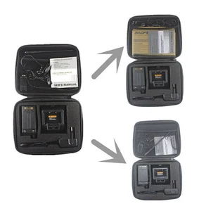 2 Way Radio Carring Storage Case Bag Holder For Baofeng UV-5R UV-5RE PLUS UV-5RB - Photo 1/9