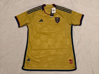 Camiseta de fútbol Adidas 2024 para hombre Real Salt Lake Away versión auténtica grande L Foto 1 de 4
