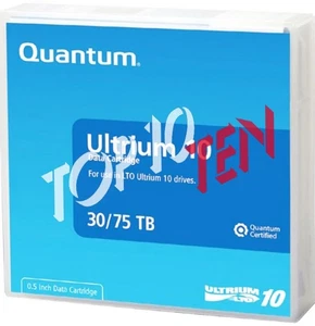 Quantum MR-L10MQN-01 LTO-10 Ultrium X Tape Datenkassette 30TB 75TB - Afbeelding 1 van 1
