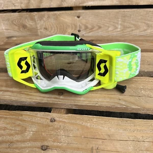 Scott Prospect WFS Roll-Off Motocross enduro bike Goggles - DEAN LUCAS - Picture 1 of 3