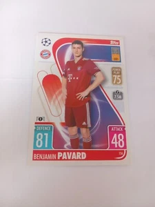 Trading Karte Benjamin Pavard FC Bayern München NEU  - Bild 1 von 1