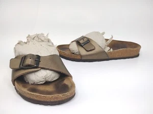 Birkenstock Madrid schmale Passform Birko-Flor anmutig taupe Sandalen Gr. 5/EUR 36 - Bild 1 von 12