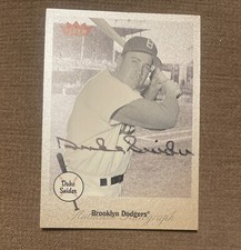 2002 Duke Snider Greats Of The Game Auto! On card!