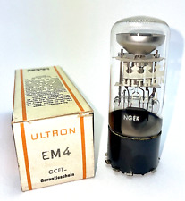 EM4 tube Magic Eye ULTRON NOS Vintage NIB tuning eye Radio Indicator, Tuning