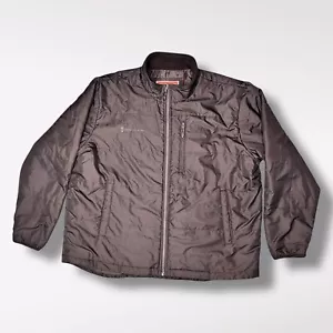 Free Country Mens Full Zip Lightweight Puffer Jacket Pockets Black XXXL - Picture 1 of 8
