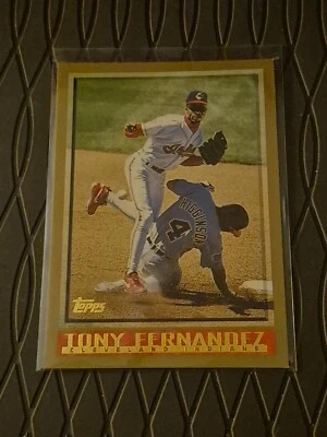 Tony Fernandez 1998 TOPPS Baseball Card - Image 1 of 2
