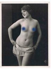 XXL grand format PHOTO DE NU féminin vers 1900 / GF5 risque sexy nude