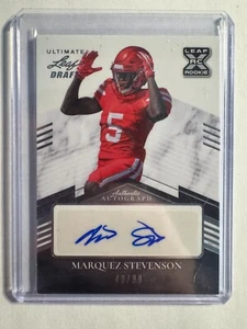 K284,398 - 2021 Leaf Ultimate Draft #MS1 Marquez Stevenson Auto #/99 - Picture 1 of 1