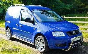 Roof Rails For Volkswagen VW Caddy 2004-2010 Van Top Aluminium Rack Styling Bars - Picture 1 of 12