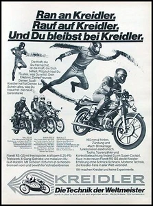 Kreidler Florett RS - GS, originale Werbung aus 1977 - Picture 1 of 1