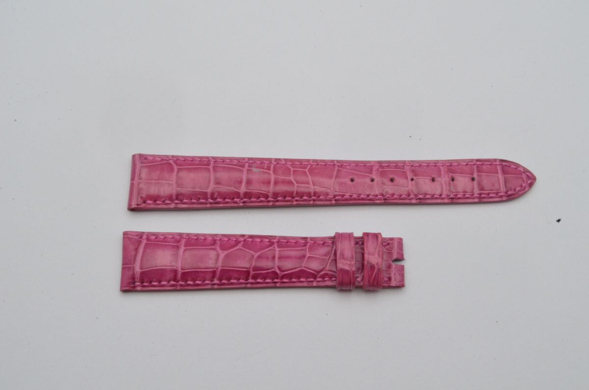 Chopard ピンク レザーベルト 14mm 42257881-