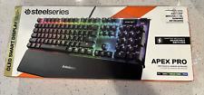SteelSeries Apex Pro Gaming Keyboard OLED Smart Display