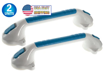 5 STAR SUPER DEALS Suction Cup Grab Bar Large Handle Shower Bathroom Safety Support Hand Assit Rail