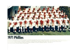 1971 PHILADELPHIA PHILLIES  8X10 TEAM PHOTO  BASEBALL COMBINED SHIPPING!!!