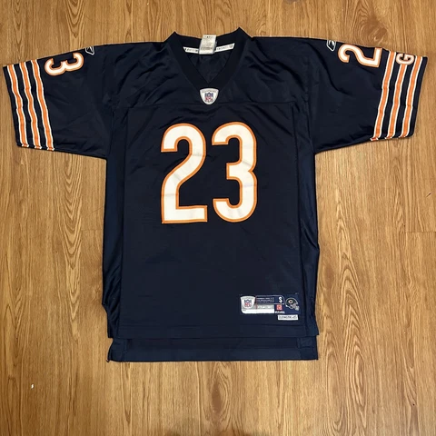 Vintage Stitched Reebok DEVIN HESTER #23 Chicago Bears Jersey Mens Small +2 Blue Cover