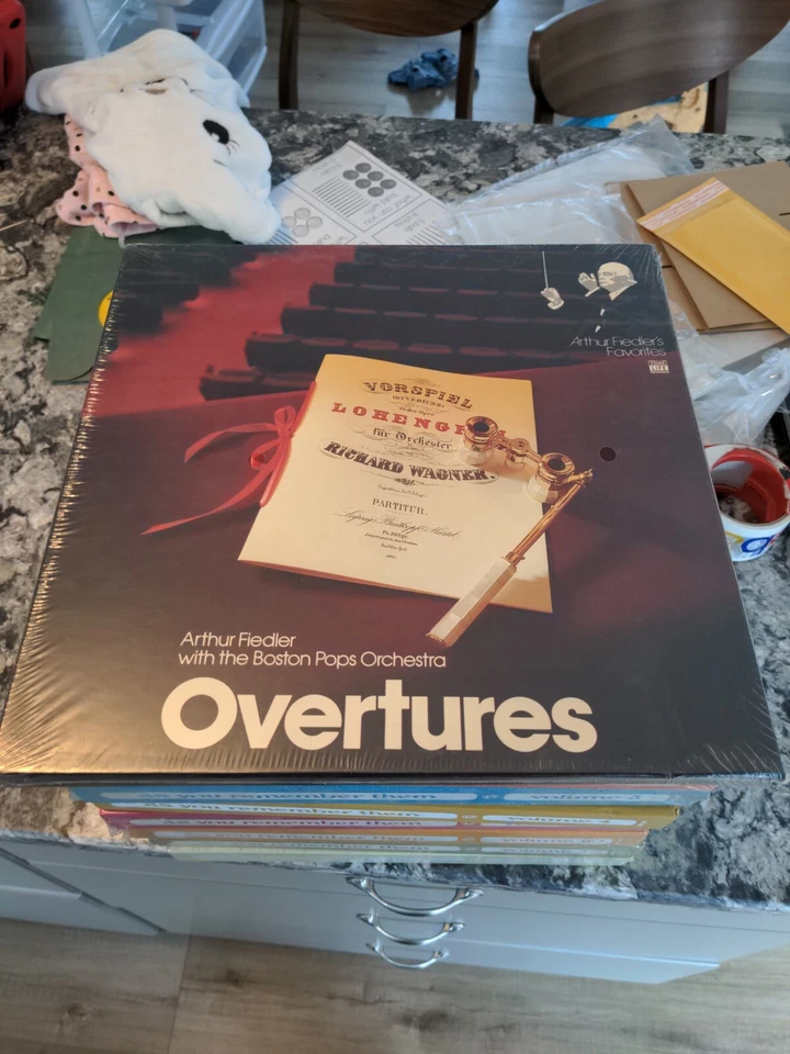Arthur Fiedler's~Overtures~3LP SEALED BOXSET~Boston Pops Classical Orchestra - Image 1 of 1
