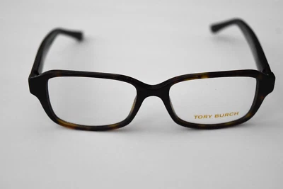 Anteojos Tory Burch Pequeño Marco Óptico Dorado Habana TY2070 1378 50-16-135 Foto 1 de 4