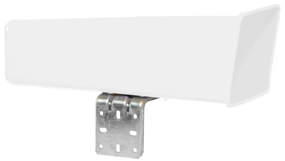 Tubo/caja de entrega de periódicos pequeños - con soporte de montaje - blanco Foto 1 de 1