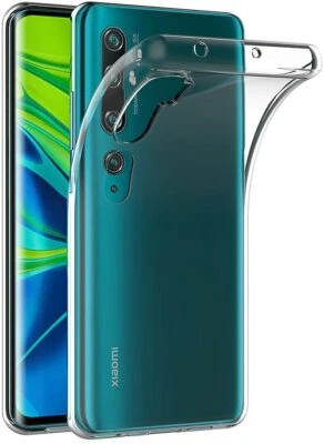 Case For Xiaomi Mi Note 10 / Pro Silicone Protection Cover TPU Case Clear Slim - Image 1 of 4