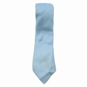 Corbata HERMES Cuello Seda Azul Marino Logo Vendedor de Japón N0122 38 Hecha en Francia - Imagen 1 de 9