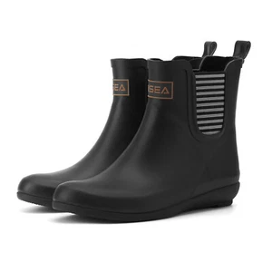 HISEA Women Ankle Chelsea Boots Waterproof Rain Boots Outdoor Mud Garden Wellies - Picture 1 of 65