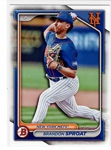 Brandon Sproat New York Mets 2024 Bowman Draft *** - Imagen 1 de 2