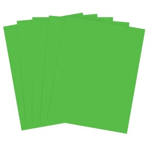 UOFFICE Colored Bond Paper Bundle 8.5" x 11", 20lbs, 100 Pages, Green - Picture 1 of 7