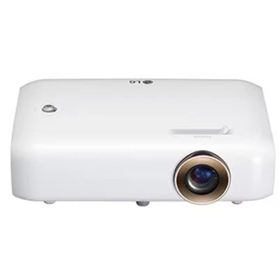 LG Minibeam Projector Electronics PH550G White Tested Used - Image 1 of 4